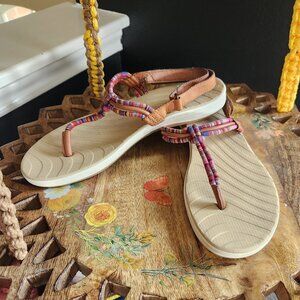 Sperry Seabrook "Elsie" Roped Thong Sandals w/Slingback strap